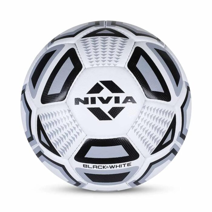 Nivia Football Black and White